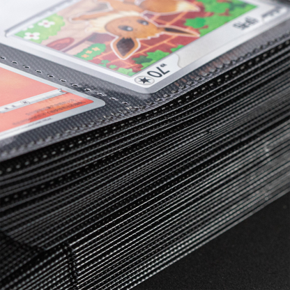 16-Pocket Premium Zip Binder - 1088 Pockets (Black)