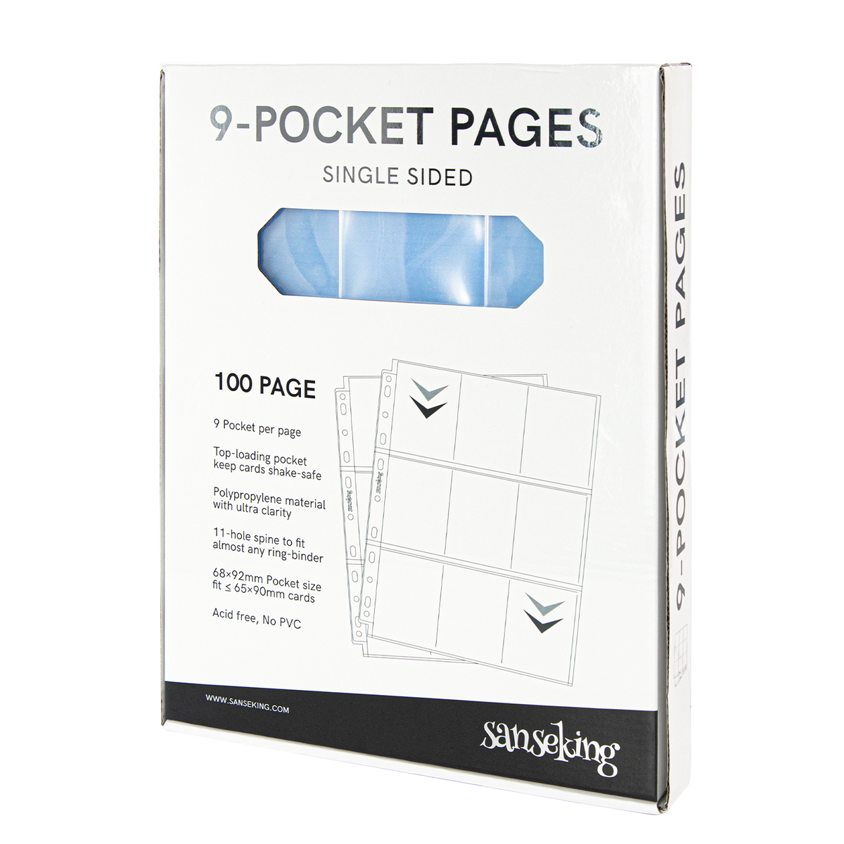 9-Pocket Ultra Clear Pages