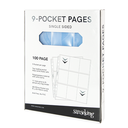9-Pocket Ultra Clear Pages