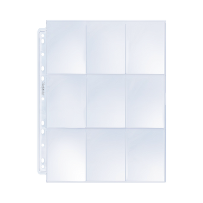 9-Pocket Ultra Clear Pages