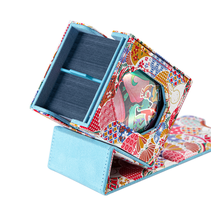 Jade Rabbit in Brocade Deck Box