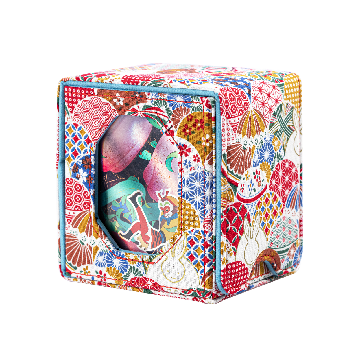 Jade Rabbit in Brocade Deck Box