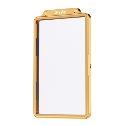 35PT PSA Magnetic Spring-Loaded Slab Case: Colored Frame Graded Card Holder + Zipper Bag