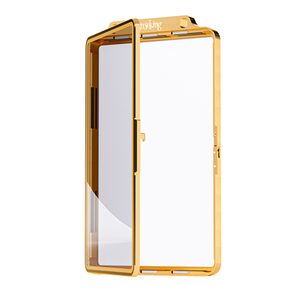 35PT PSA Magnetic Spring-Loaded Slab Case: Colored Frame Graded Card Holder + Zipper Bag