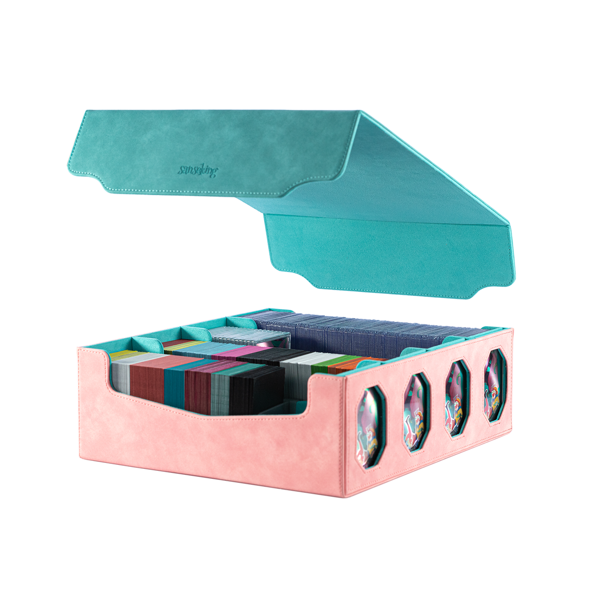3000+ Large-Capacity Card Storage Case