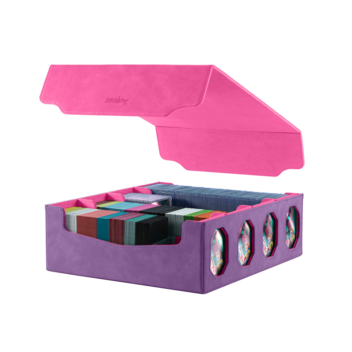 3000+ Large-Capacity Card Storage Case