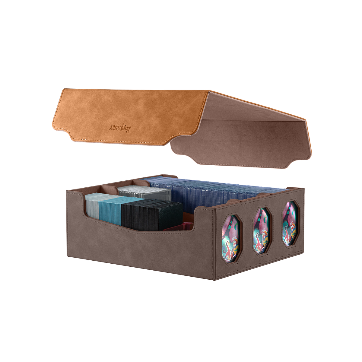 1800+ Large-Capacity Card Storage Case