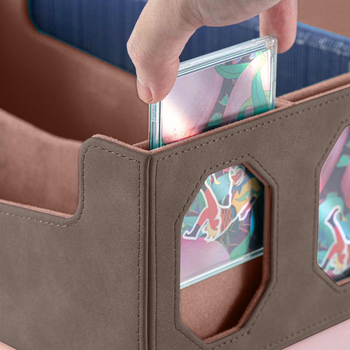 3000+ Large-Capacity Card Storage Case