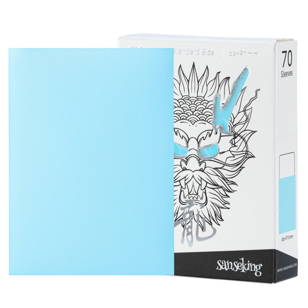 White Dragon TCG Sleeves 70pcs