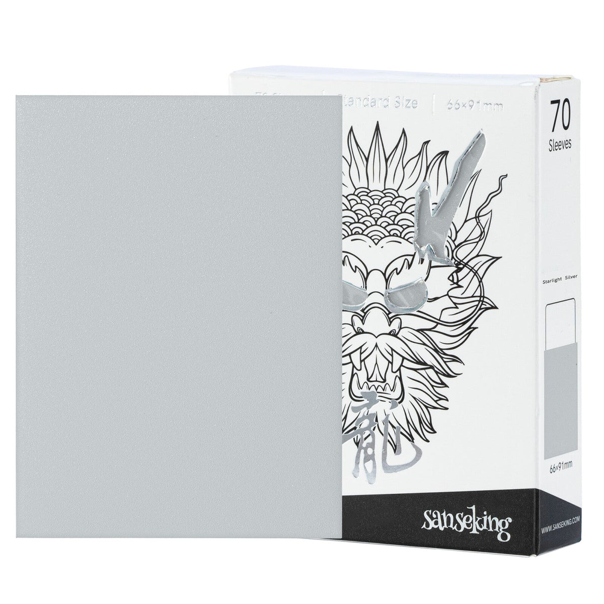 White Dragon TCG Sleeves 70pcs