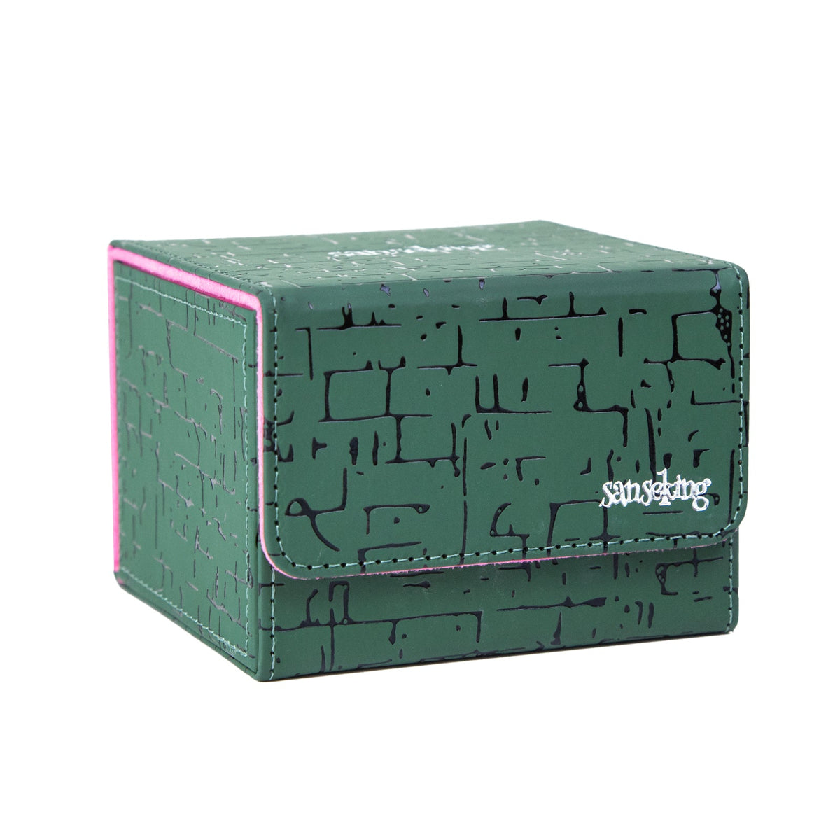 Pyramic Deck Box - Green (Includes 3 Dividers)