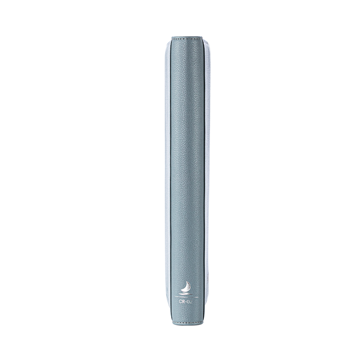 AUREX CR-02 grey card binder spine view