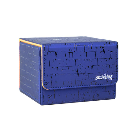 Pyramic Deck Box - Blue (Includes 3 Dividers)