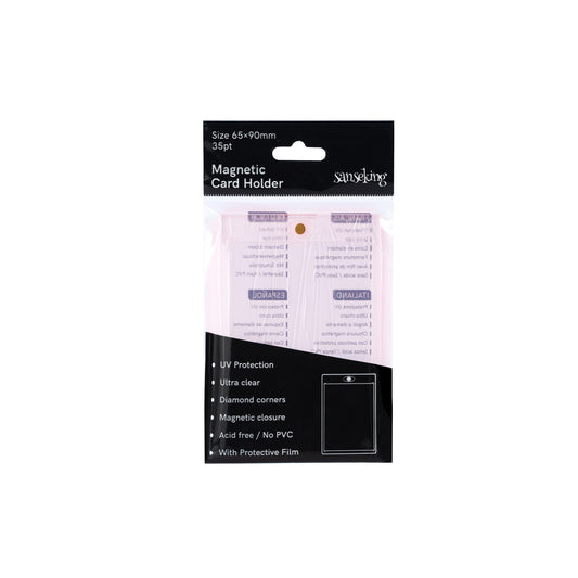 35pt Colored Magnetic Card Holder