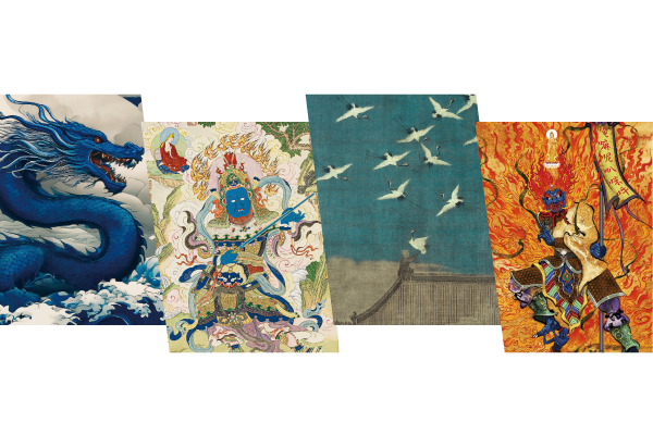 Sanseking artwork inspired by traditional Chinese culture