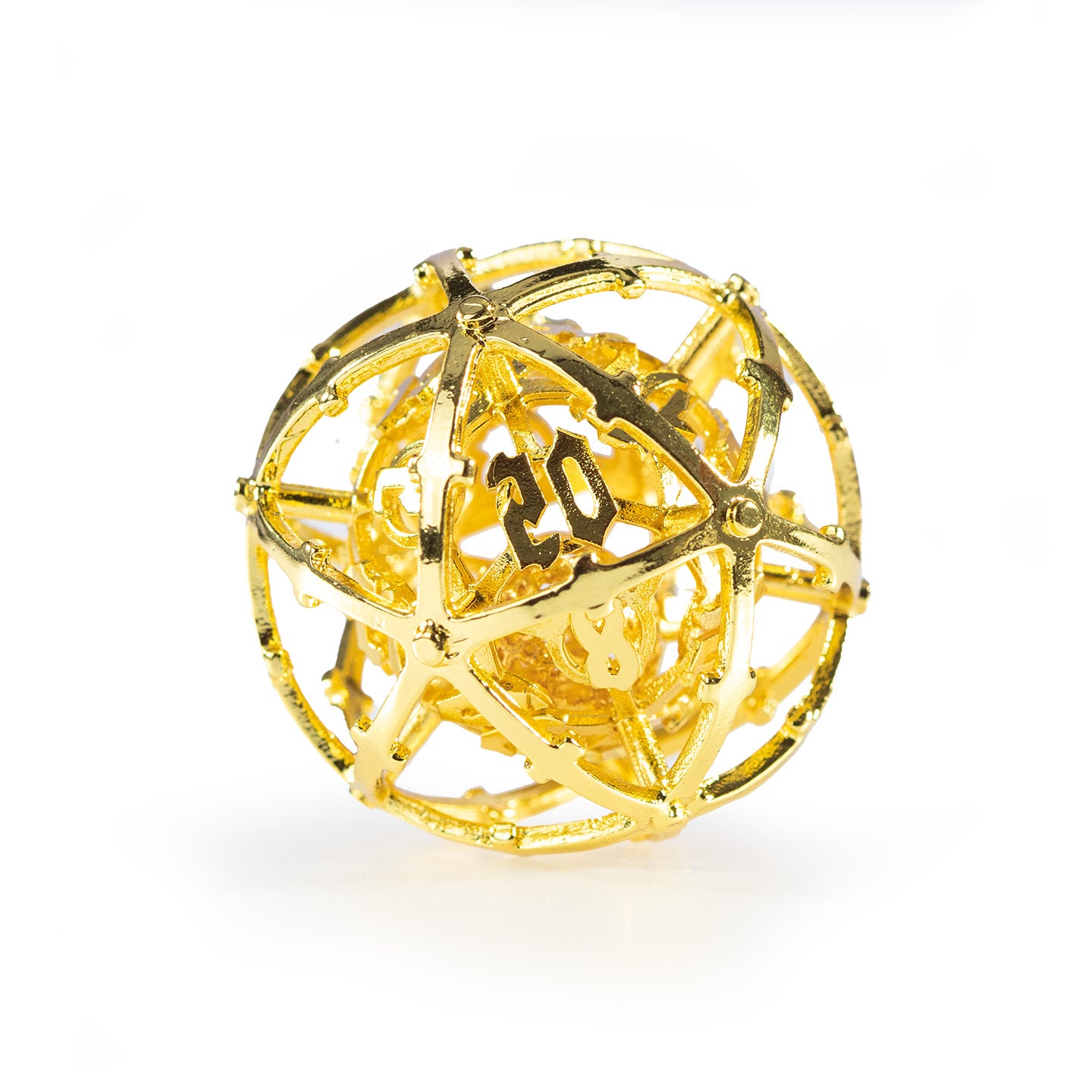 Golden Dragon’s Oath D20 — 36 mm