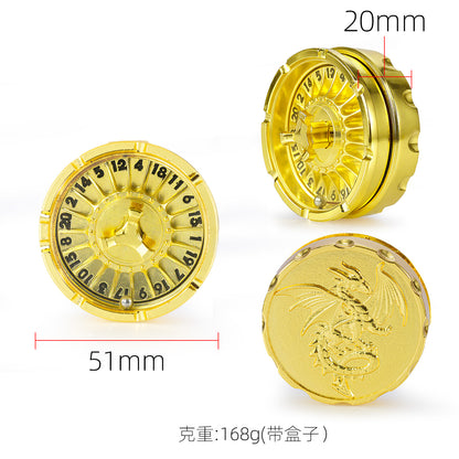Dragon Metal Dice Spinner 1–20