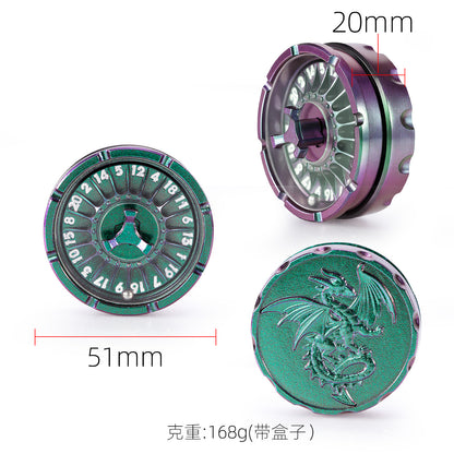 Dragon Metal Dice Spinner 1–20