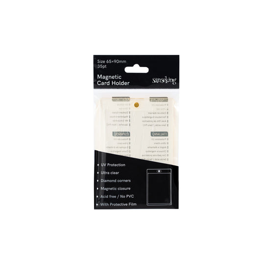 35pt Colored Magnetic Card Holder