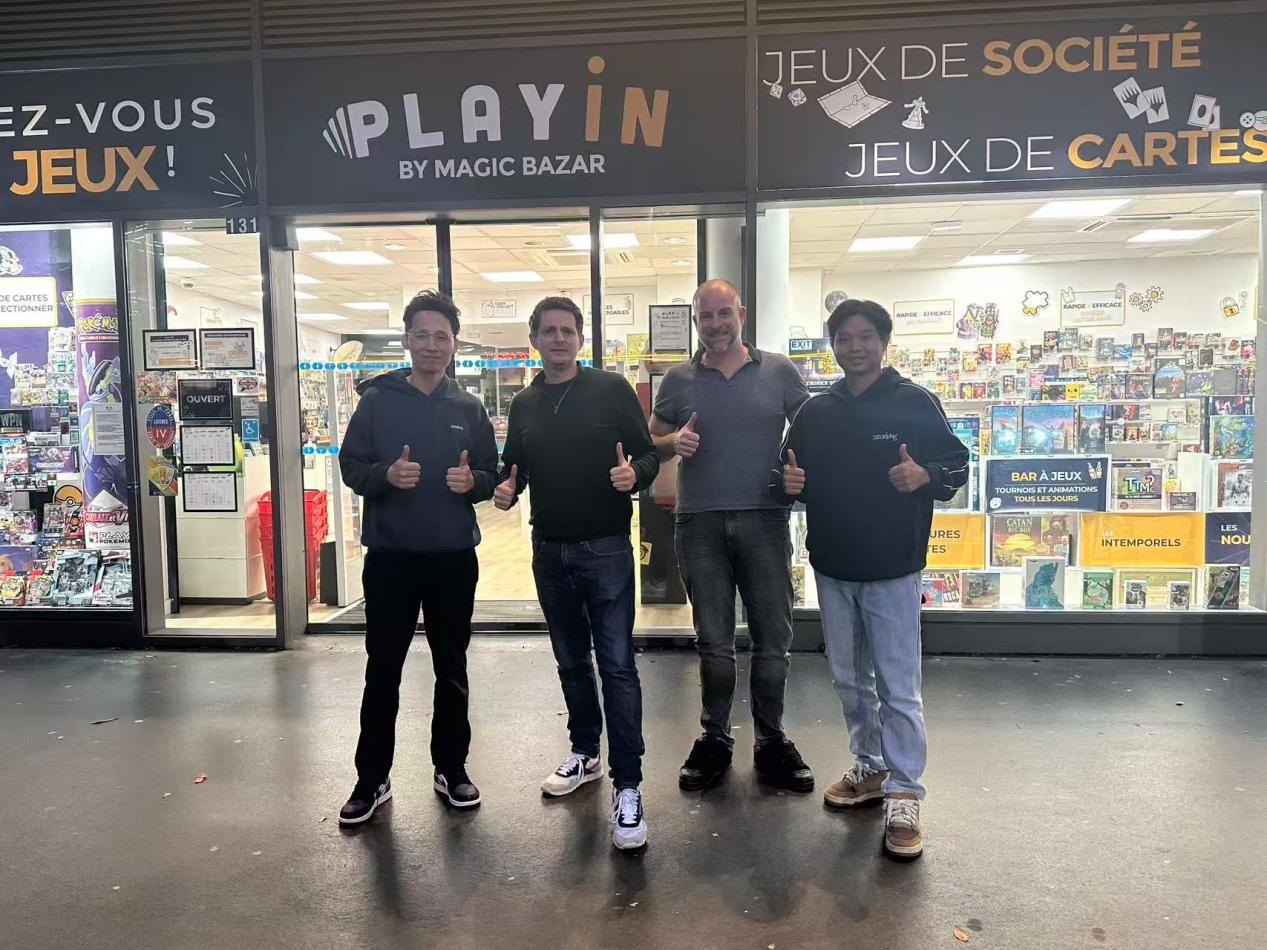 SANSEKING meeting with PLAYIN in France