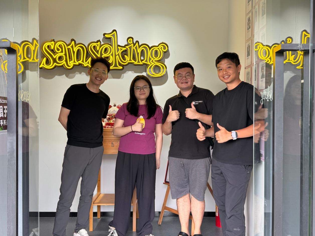 PROJECT EXT from Singapore visiting SANSEKING