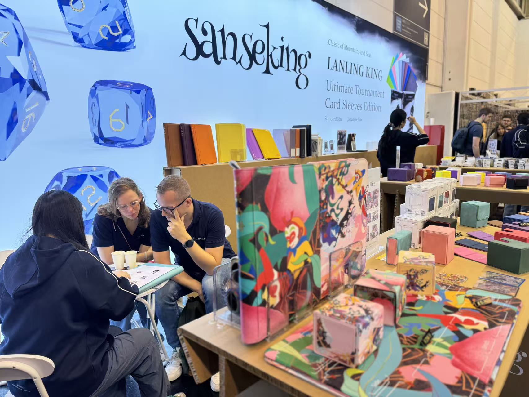 SANSEKING product display and customer meeting at SPIEL Essen