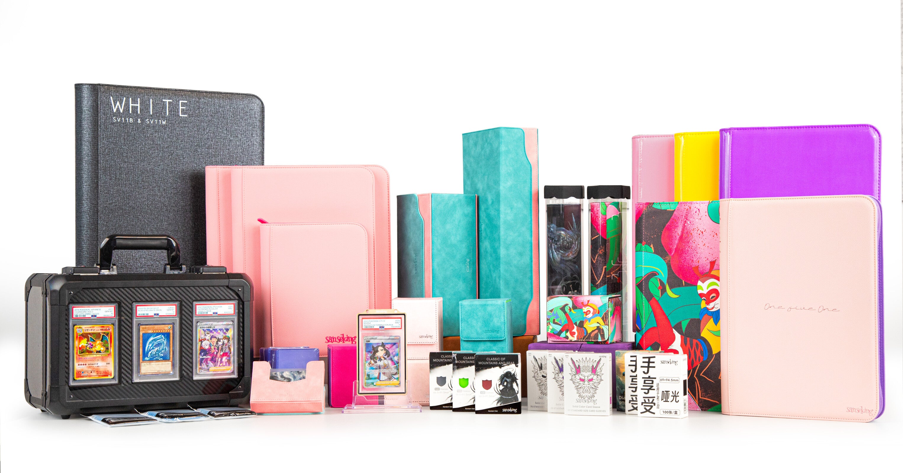 SANSEKING trading card accessory range